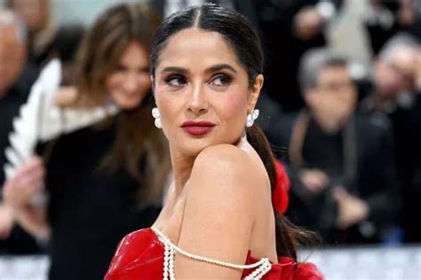 salma hayek leaks|Salma Hayek sends fans into frenzy with string of saucy naked ...